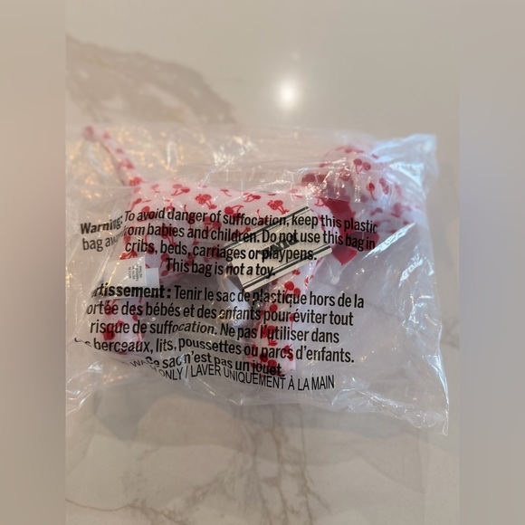 PINK Victoria’s Secret Galentine’s Day Mini Dog; Cherry Pink Dog Plush - Picture 3 of 3